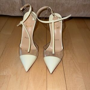 Christian Louboutin Nosy Strass 100 patent